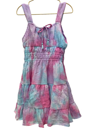 Flowers by Zoe Gauzy Pastel Tie Dyed Dress