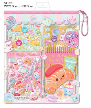 Hot Focus Sticker Portfolio - French Pastry