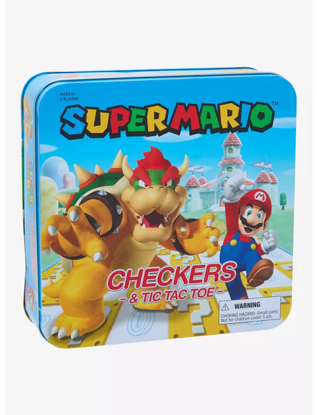 Super Mario Checkers & Tic Tac Toe - Bowser