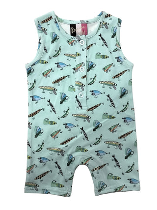 Fishing Lures Boys Romper