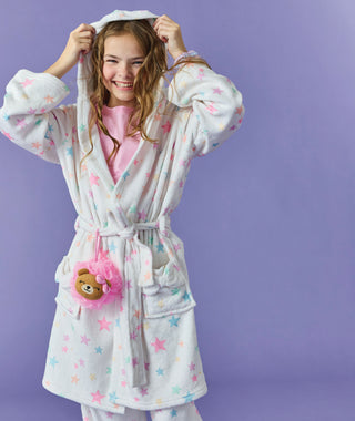 iScream Stardust Hooded Plush Robe