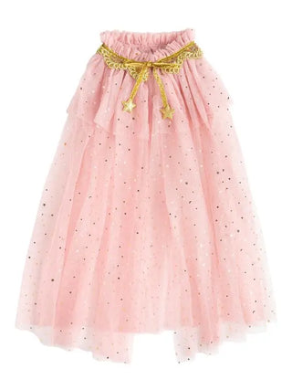 Dress Up Tulle Cape - Pink Star