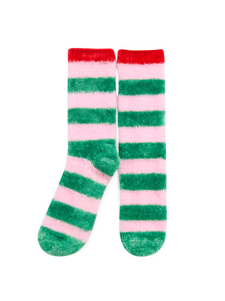 Jolly Green Shiraleah Fuzzy Socks