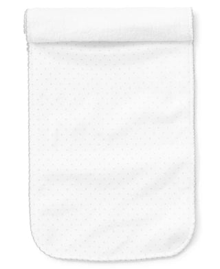 Magnolia Baby Burp Cloth - Gray Dots