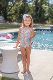 The Oaks Charming Charleston Laguna One Piece Swimsuit UPF 50+