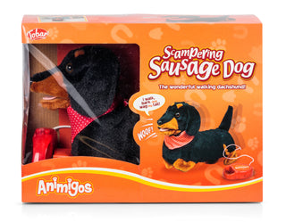 Animigos Scampering Sausage Dog Walking Puppy