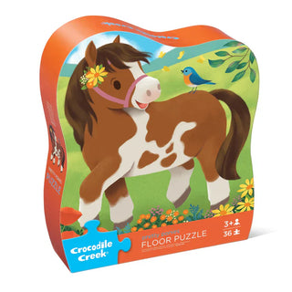 Crocodile Creek 36 Pc Puzzle - Pretty Ponies
