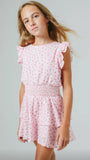 Pink Floral Marigot Dress