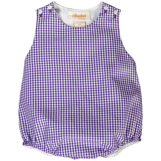 Rosalina Unisex Gingham Bubble- purple