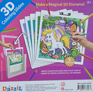 NOVA 3-D Coloring Unicorn
