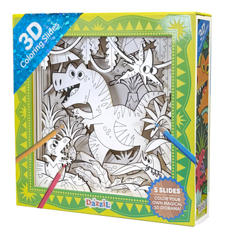 NOVA 3-D Coloring Dinosaur