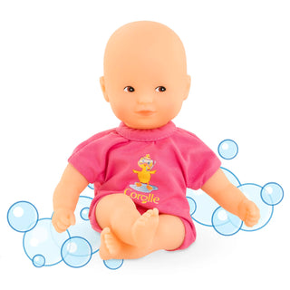 Corolle Mini Baby Doll Bath - Pink