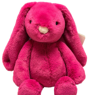Mon Ami Mini Ruby Plush Bunny - Hot Pink
