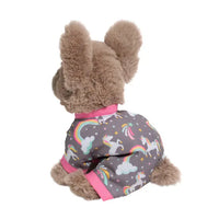 Deedee French Bulldog Mini Pup with Unicorn Pajamas