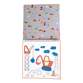 Magic Coloring Fun - Construction