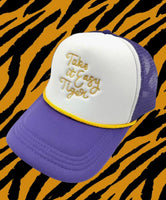 Take it Easy Tiger Embroidered Trucker Hat