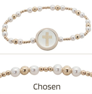 Versible - Tap To Pray® Survivor Series Beaded Bracelet - Chosen