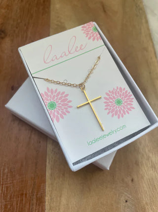 Laalee Gold Cross necklace