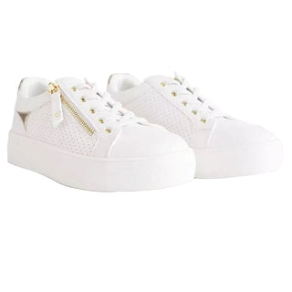 Mia Sneaker Jilie- White/Gold