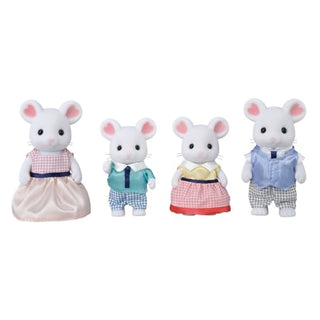 Calico Critters- Marshmellow Mouse Family