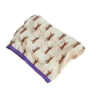 Southern Slumber Tiger Bamboo Swaddle Blanket