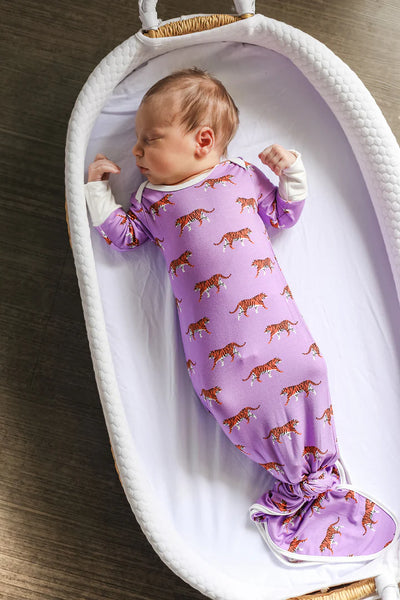 Southern Slumber Geaux Bamboo Knotted Gown