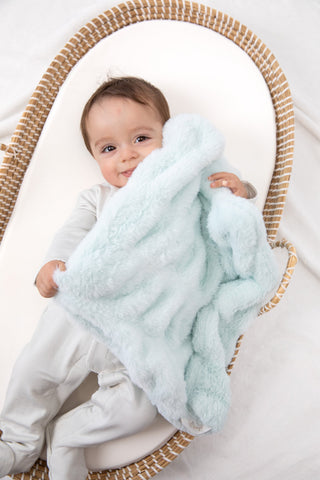 Bei Bei Thank Heaven for Little Boys faux fur lovey, additional view