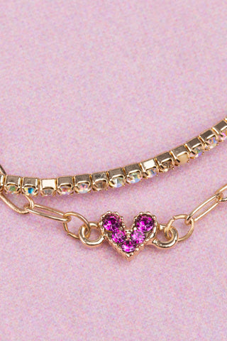 Great Pretenders Boutique Chic Linked With Love Bracelet