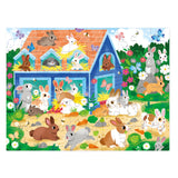 Crocodile Creek 50pc House Puzzle/Bunny House