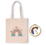 Crafty Nook Stitch Embroidery Tote Bag Kit