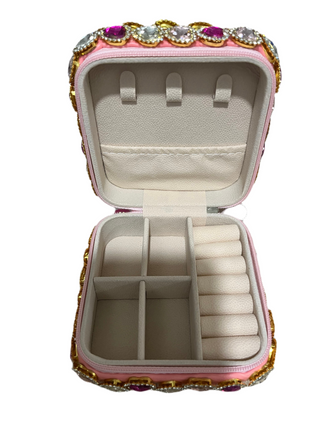 Bari Lynn Bejeweled Jewelry Box - Hearts