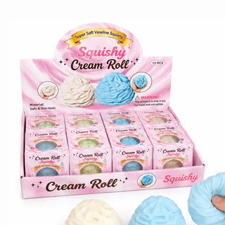 Cream Roll Vaseline Squishy