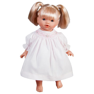 Rosalina 10" Ivy Doll with Blonde Pigtails and White Dress