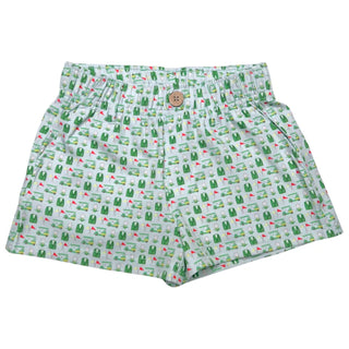 Southbound Performance Play Shorts - Green Golf
