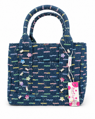 Bari Lynn Denim Bag
