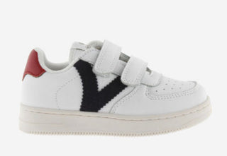 Victoria Sneaker - Tiempo Contrast - White/Marino