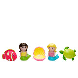 Mermaid Party Squirtie Baby Bath Toy Set
