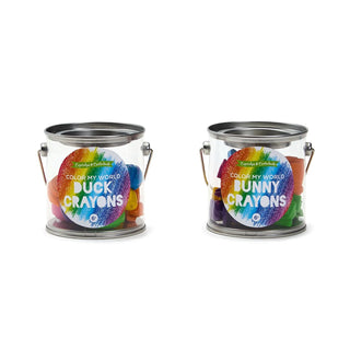 Hoppy Colors 12Pc Mini Crayons in Paint Jar