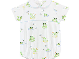 Baby Club Chic Baby Frog Bubble w/round collar