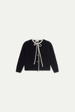 Compania Fantastica Black Cardigan w Bow