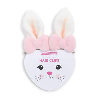 Bunny Ear Hair Clip Paid Cartwheels and Cupcakes