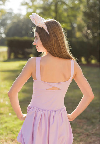 Blended Spirit Lavender Athletic Bubble Dress