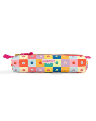 Colorful Smiley Faces Pencil Pouch
