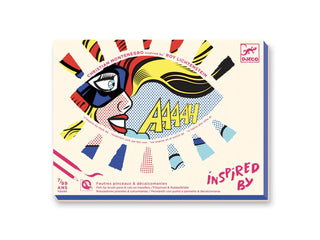 Djeco Inspired by Superheroes Coloring Activity Set