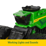 John Deere Monster Treads Lights N Sounds Super Scale Combine