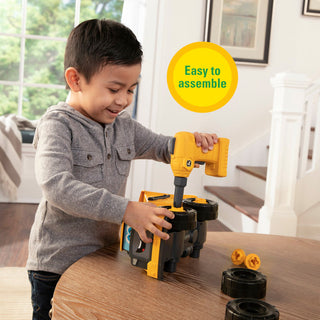 John Deere Build a Buddy Yellow Dump Truck & Toy Drill
