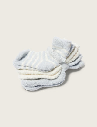 Barefoot Dreams CozyChic Lite 3Pk Infant Sock Set