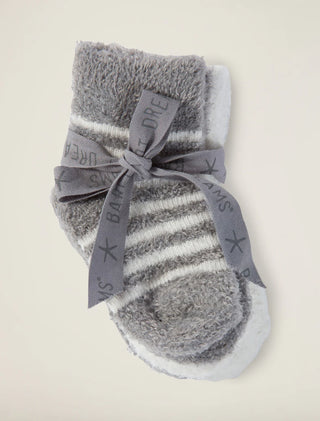Barefoot Dreams CozyChic Lite 3Pk Infant Sock Set