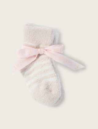 Barefoot Dreams CozyChic Lite 3Pk Infant Sock Set
