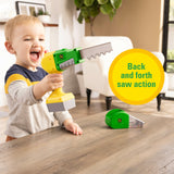 John Deere Kids 2-in-1 Power Tool with Toy Saw and Toy Vacuum